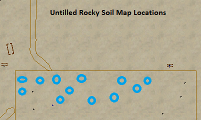Untilled Rocky Soil Map Locations